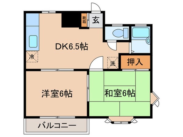 ＬＡＰＩＳ－Ⅱの物件間取画像